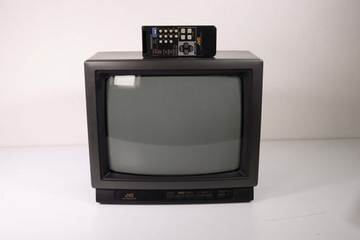 JVC C-1320 Vintage 1991 Tube TV Television Screen 13 Inch Small-Televisions-SpenCertified-vintage-refurbished-electronics