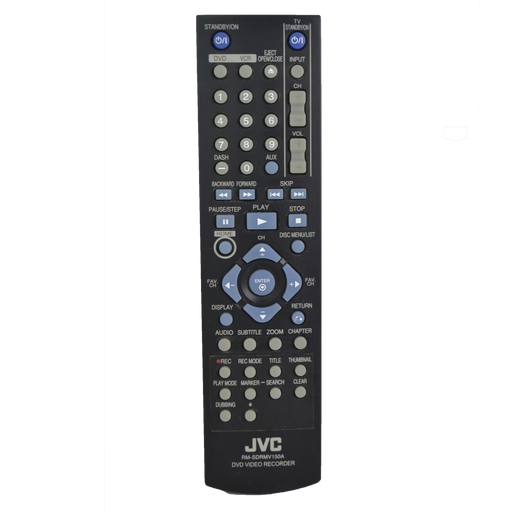 JVC DVD VCR Recorder Remote Control (RM-SDRMV150A)-Remote-SpenCertified-refurbished-vintage-electonics