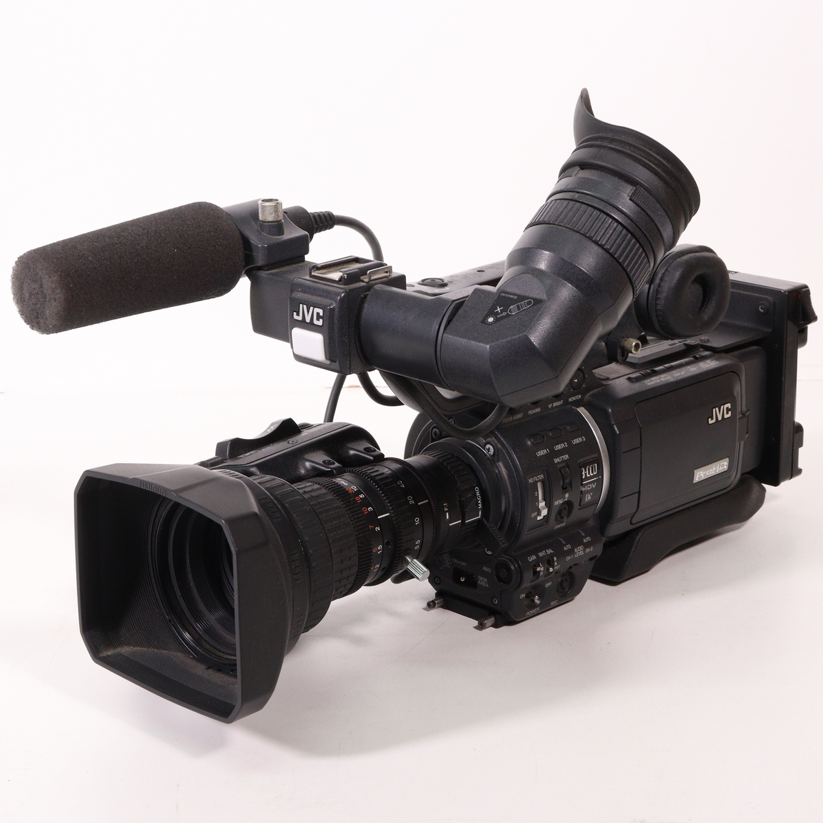 JVC GY-HD100 Professional Camcorder HDV 720p 24Fps — SpenCertified