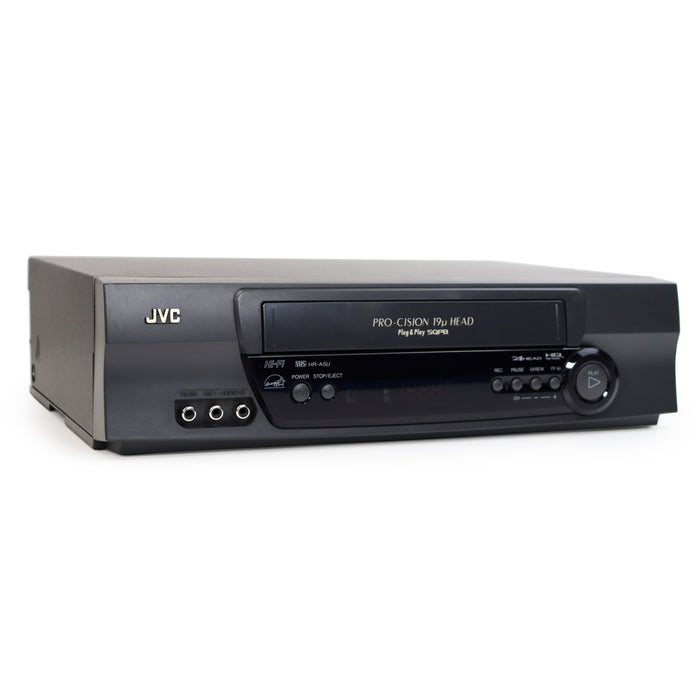 JVC HR-A5U VCR / VHS Player With Tuner-Electronics-SpenCertified-refurbished-vintage-electonics