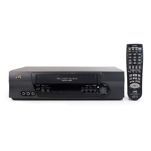 JVC HR-A5U VCR / VHS Player With Tuner-Electronics-SpenCertified-refurbished-vintage-electonics