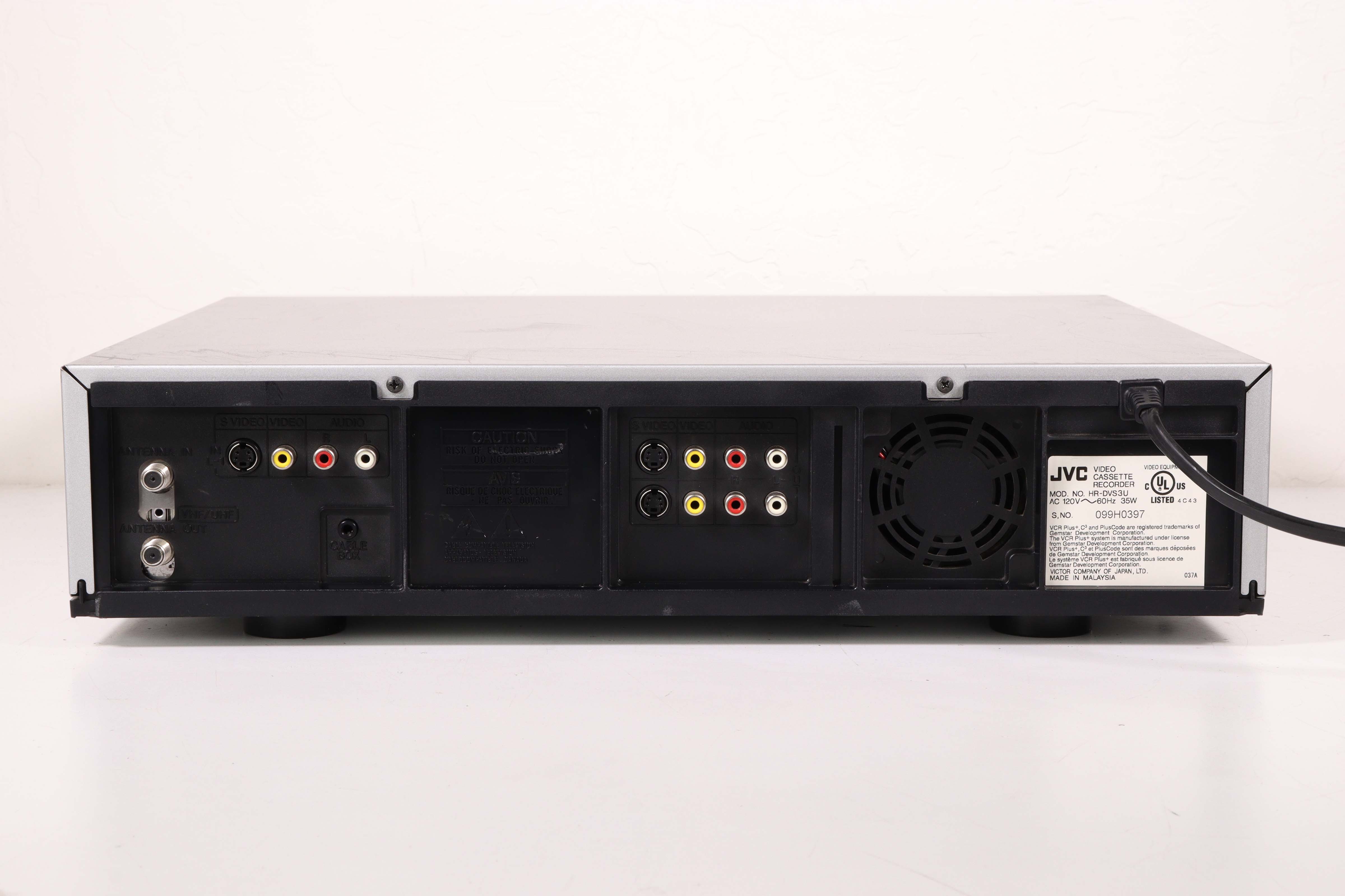 JVC Combo VCR - MiniDV, Hard Disk Drive, and DVD Player/Recorder - JVC –  Southern Advantage Company