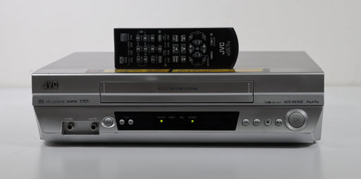 JVC HR-J4020UB M-Pal NTSC VCR VHS Player Recorder B.E.S.T. Picture System-VCRs-SpenCertified-vintage-refurbished-electronics