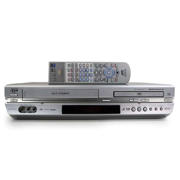 JVC HR-XVC33U DVD / VCR Combo Player with Tuner and Digital Audio Output-Electronics-SpenCertified-refurbished-vintage-electonics