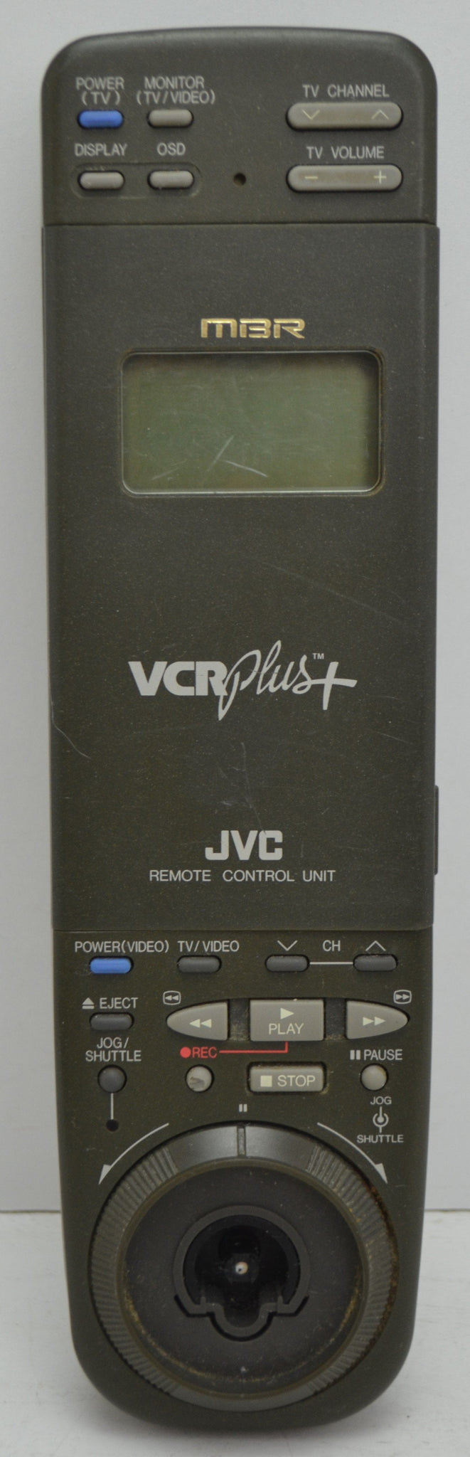 JVC MBR UR65EC338 VCR / VHS Player and TV Remote Control