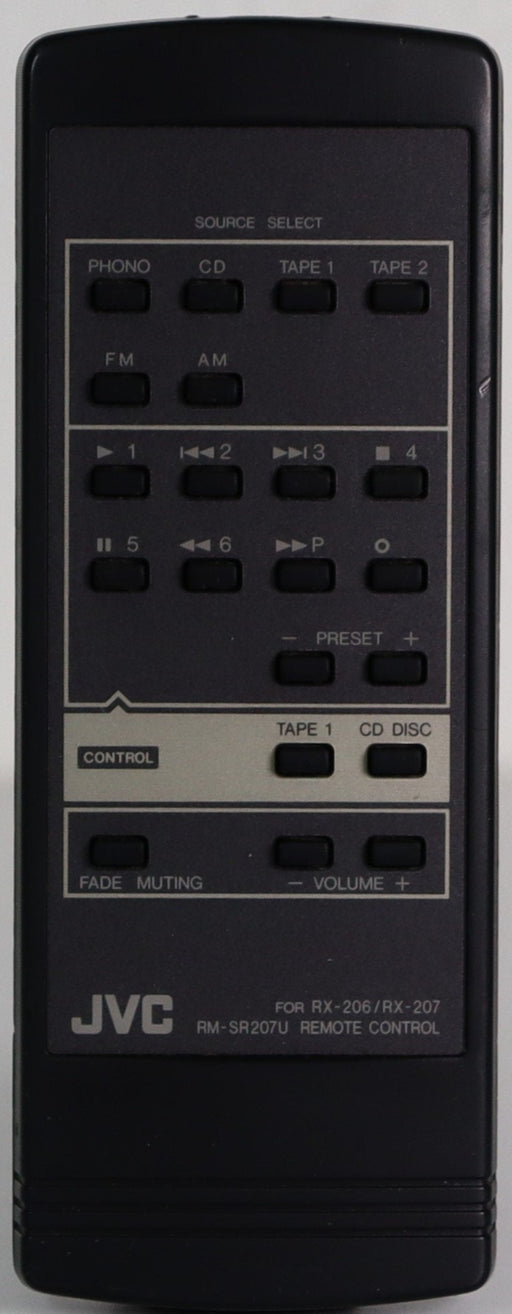 JVC RM-SR207U Remote Control for Mini Speaker System RX-206 RX-207-Remote Controls-SpenCertified-vintage-refurbished-electronics