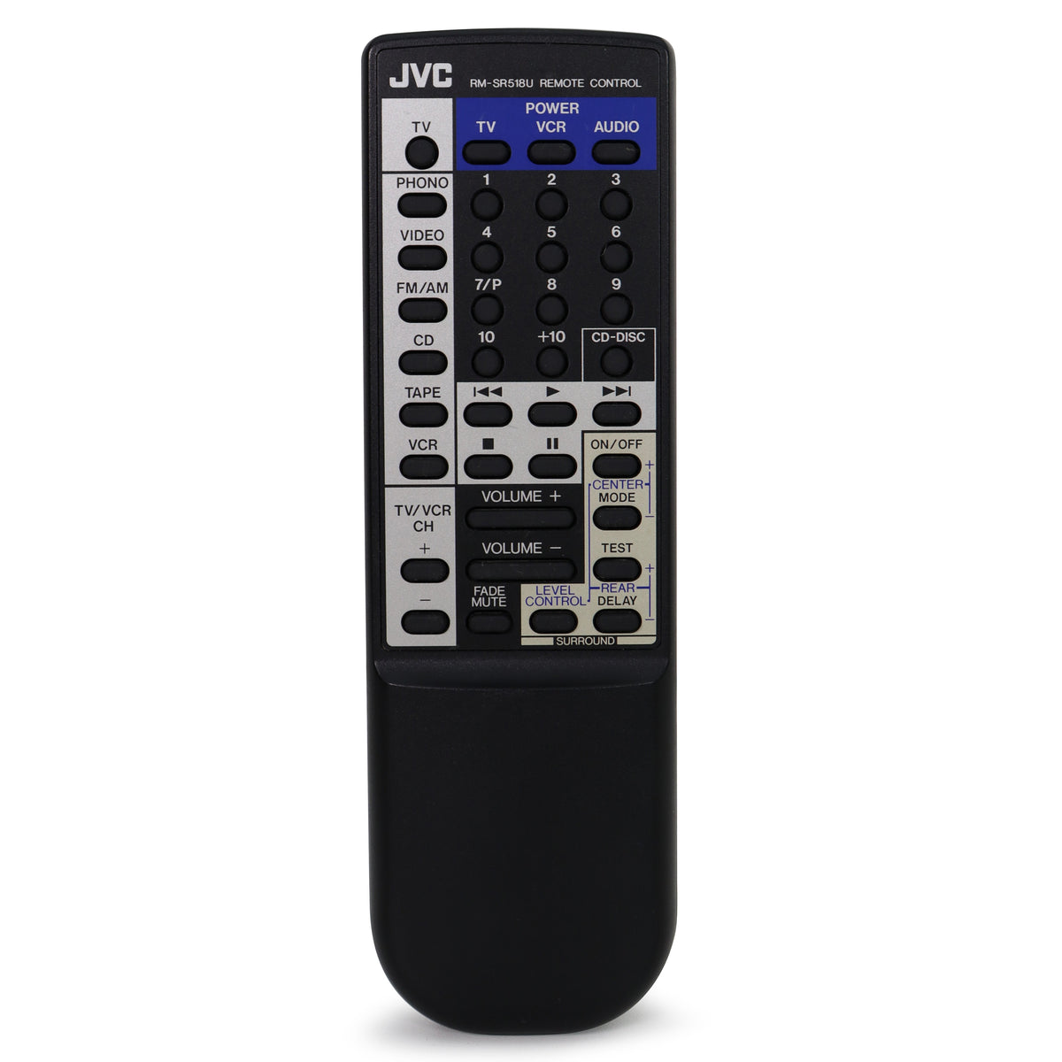 JVC RM-SR518U Remote Control for AV Receiver Model DSTP552 and More ...