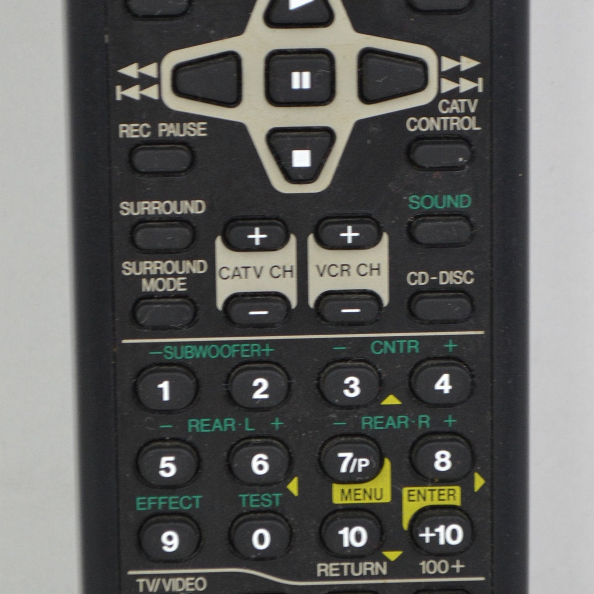 JVC RM-SRX6500J DVD VCR Combo Player Remote Control — SpenCertified