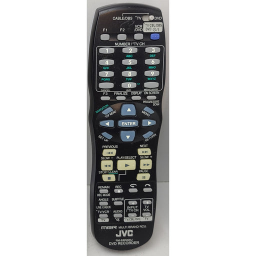 JVC RM-SSR005U DVD Remote Control SR-MV45U SR-MV45US SR-MV55U SR-MV55US-Remote-SpenCertified-vintage-refurbished-electronics