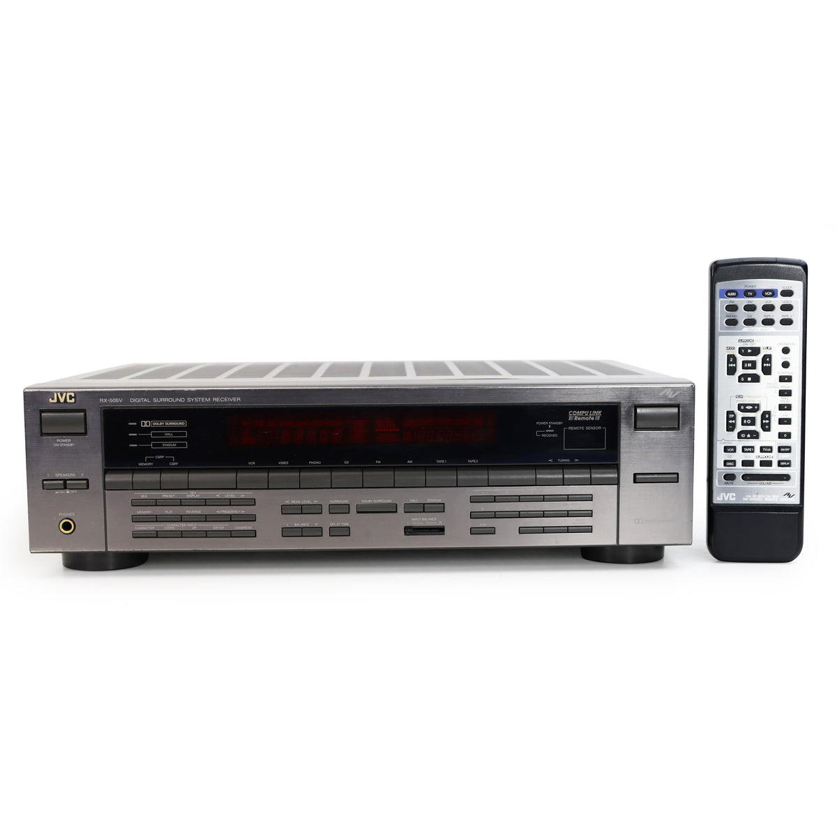 JVC RX-505V Digital System Surround System Receiver — SpenCertified