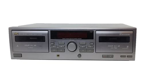JVC TD-W215 Dual Cassette Deck / Recorder-Electronics-SpenCertified-refurbished-vintage-electonics