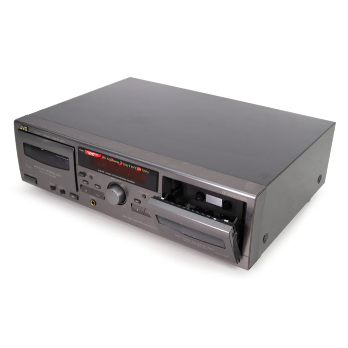 JVC TD-W217 Dual Deck Cassette Player/Recorder-Electronics-SpenCertified-refurbished-vintage-electonics