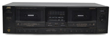 JVC - TD-W301 - Double Cassette Deck Player - Auto Reverse-Electronics-SpenCertified-refurbished-vintage-electonics