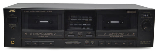 JVC - TD-W301 - Double Cassette Deck Player - Auto Reverse-Electronics-SpenCertified-refurbished-vintage-electonics