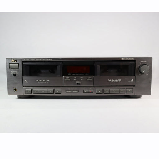 JVC TD-W305 Stereo Dual Cassette Deck-Electronics-SpenCertified-refurbished-vintage-electonics