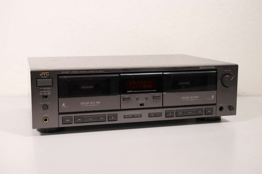 JVC TD-W307 Stereo Double Cassette Deck Player Recorder-Cassette Players & Recorders-SpenCertified-vintage-refurbished-electronics