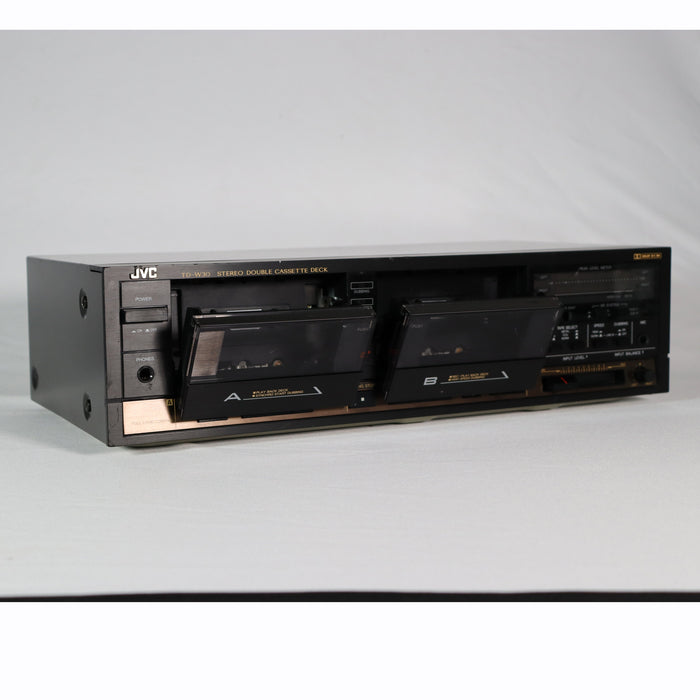 JVC TD-W30J Dual Audio Stereo Cassette Deck-Electronics-SpenCertified-refurbished-vintage-electonics