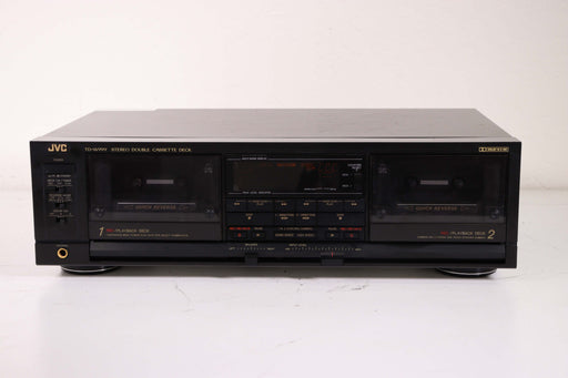 JVC TD-W999 Stereo Double Cassette Deck (Minor Defect)-Cassette Players & Recorders-SpenCertified-vintage-refurbished-electronics