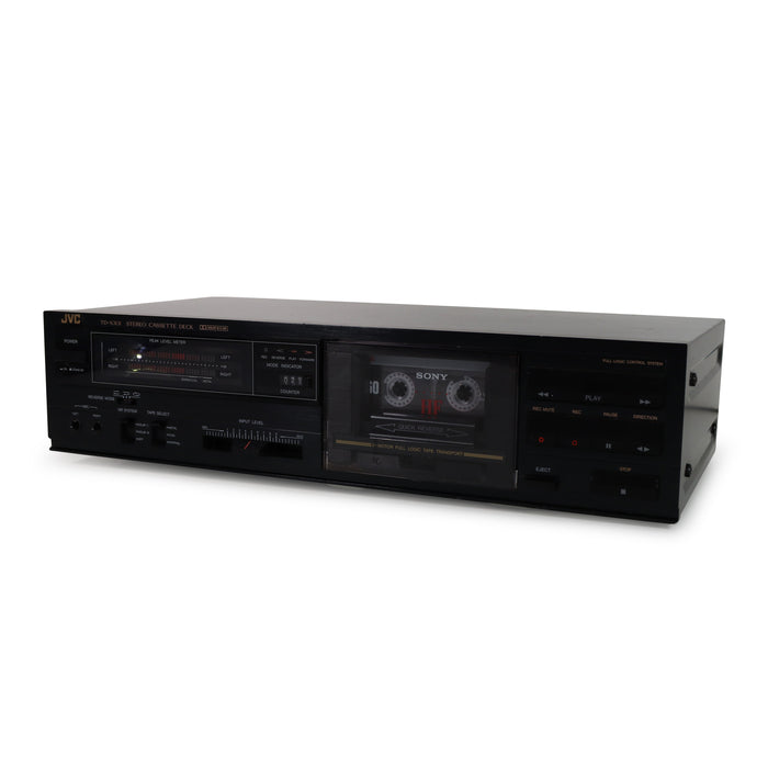 JVC TD-X301J Single Stereo Cassette Deck with Dolby B and C Noise Reduction-Electronics-SpenCertified-refurbished-vintage-electonics