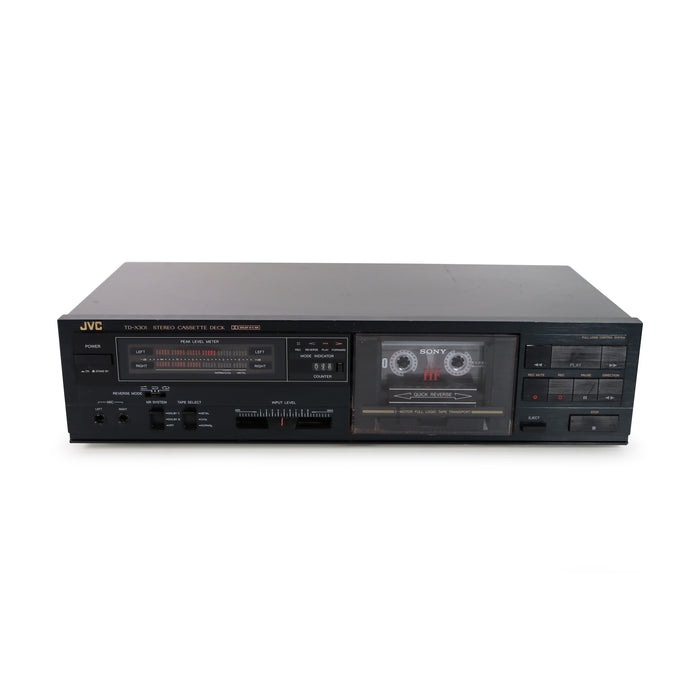 JVC TD-X301J Single Stereo Cassette Deck with Dolby B and C Noise Reduction-Electronics-SpenCertified-refurbished-vintage-electonics