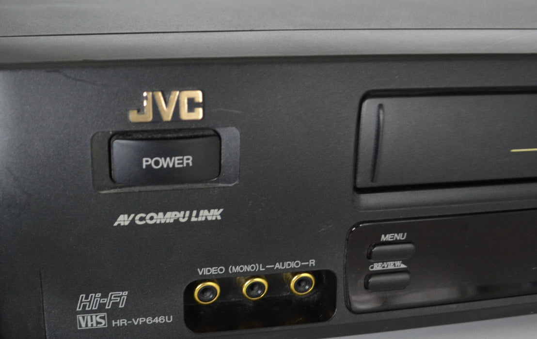 JVC VCR HR-VP646U Video Cassette Recorder-Electronics-SpenCertified-refurbished-vintage-electonics