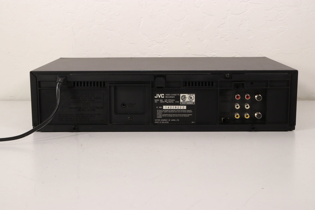 JVC VCR HR-VP646U Video Cassette Recorder VHS Player-Electronics-SpenCertified-vintage-refurbished-electronics