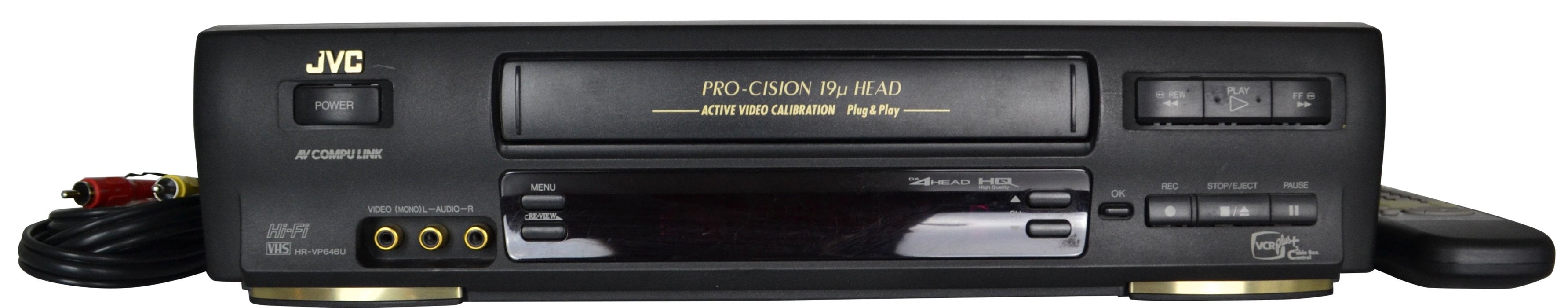 JVC VCR HR-VP646U Video Cassette Recorder-Electronics-SpenCertified-refurbished-vintage-electonics