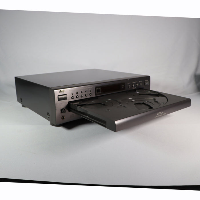 JVC XL-F215TN 5 Disc Carousel CD Changer-Electronics-SpenCertified-refurbished-vintage-electonics