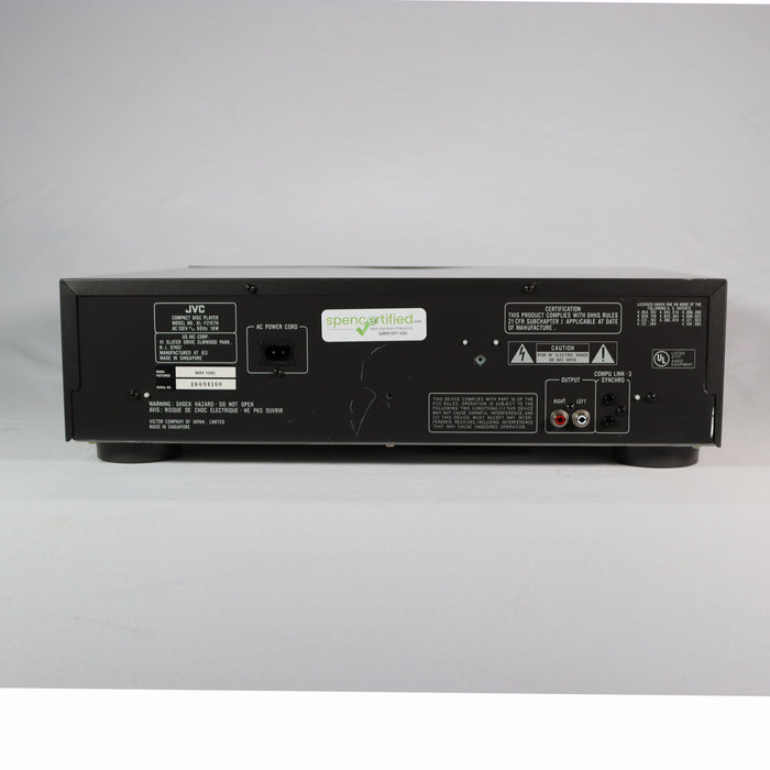 JVC XL-F215TN 5 Disc Carousel CD Changer-Electronics-SpenCertified-refurbished-vintage-electonics