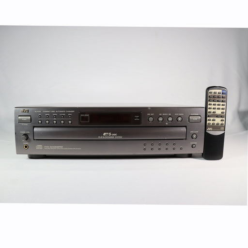 JVC XL-F215TN 5 Disc Carousel CD Changer-Electronics-SpenCertified-refurbished-vintage-electonics