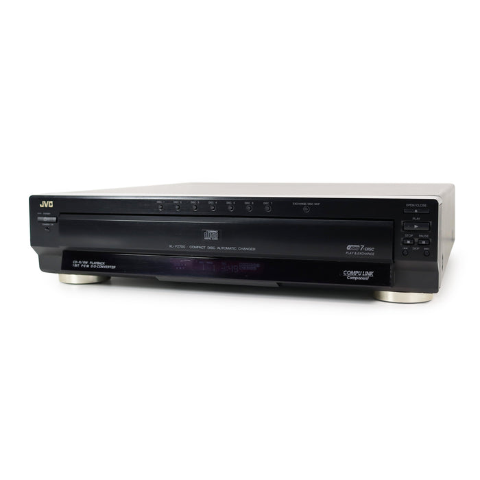 JVC XL-FZ700BK 7-Disc CD Carousel Changer-Electronics-SpenCertified-refurbished-vintage-electonics