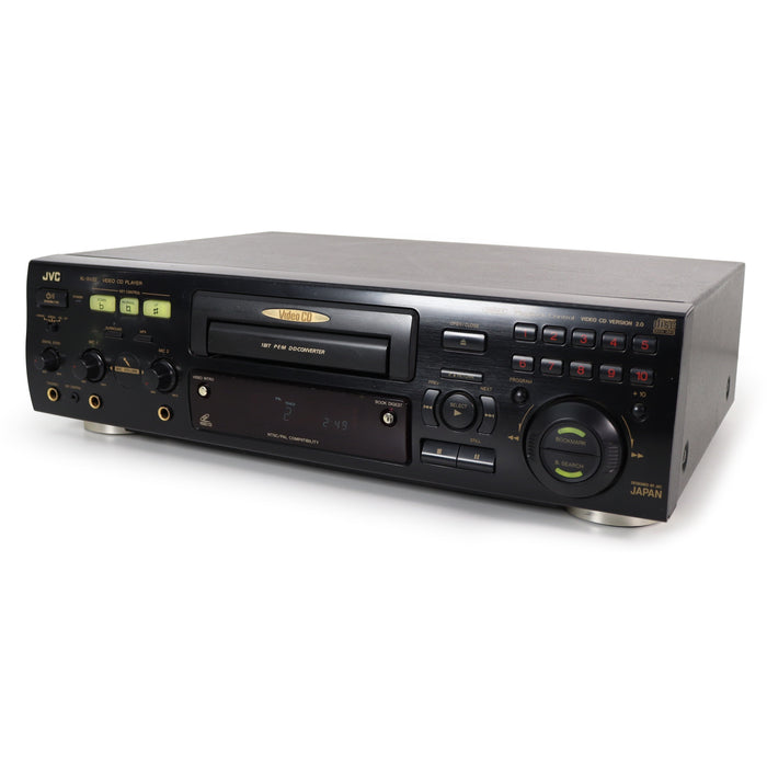 JVC XL-SV22BK Single Disc Video CD Player-Electronics-SpenCertified-refurbished-vintage-electonics