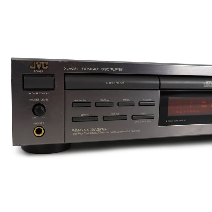 JVC XL-V251 Home Audio CD Player-Electronics-SpenCertified-refurbished-vintage-electonics