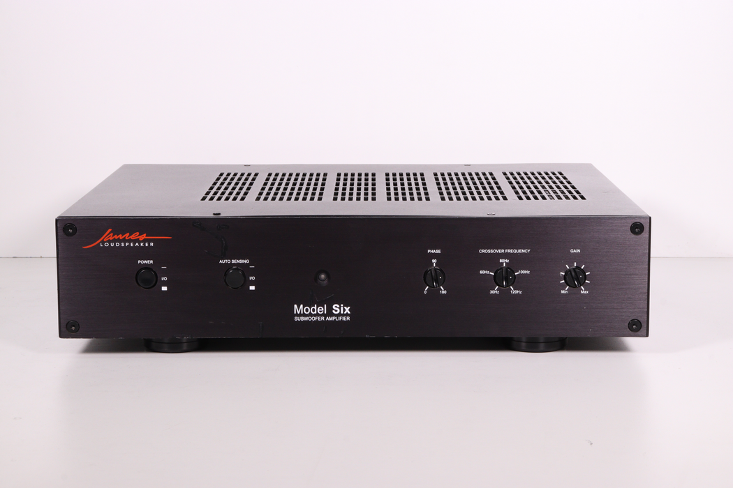 James Loudspeaker Model Six Subwoofer Amplifier-Audio Amplifiers-SpenCertified-vintage-refurbished-electronics