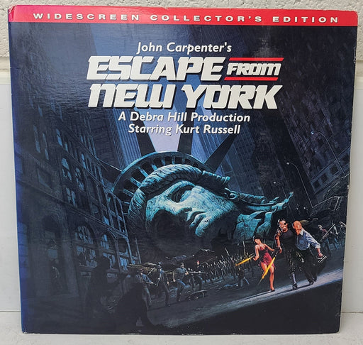 John Carpenter's Escape From New York LaserDisc Movie-Electronics-SpenCertified-refurbished-vintage-electonics