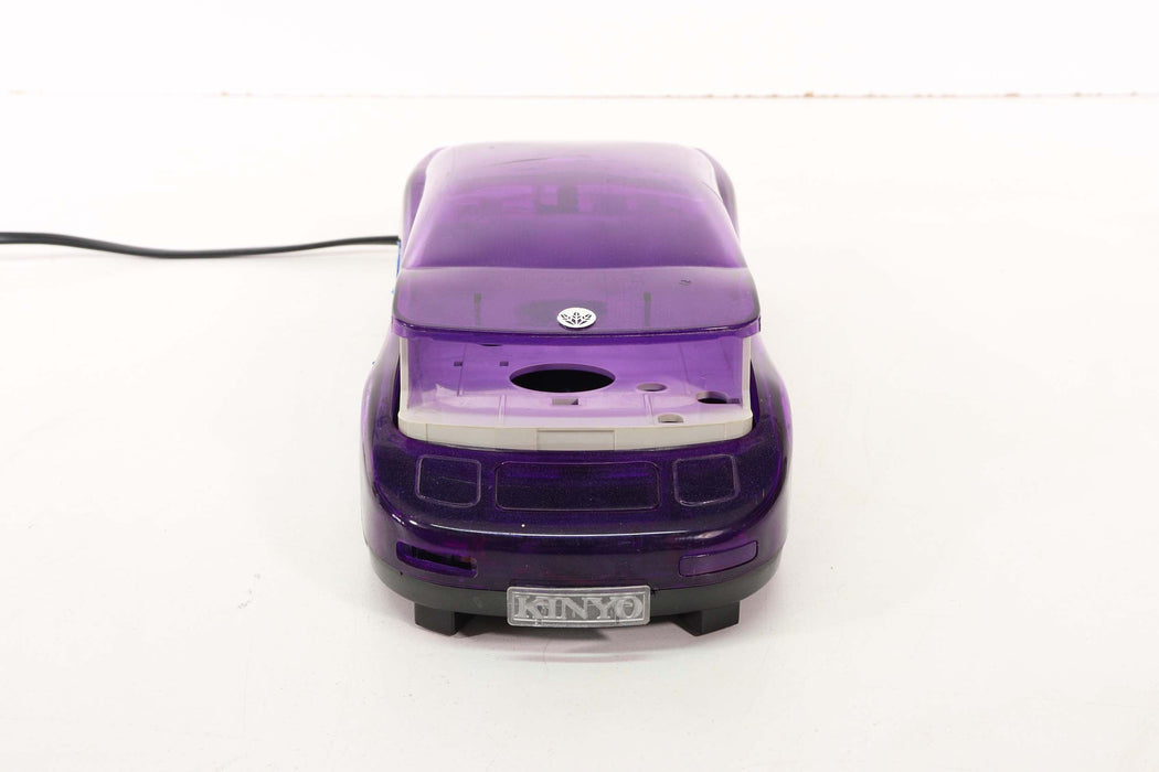 KINYO UV-614 Vintage Video Tape Rewinder Purple Sports Car-Rewinders-SpenCertified-vintage-refurbished-electronics