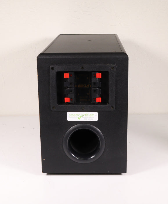 KLH 9900 Speaker System Satellites and Passive Subwoofer-Speakers-SpenCertified-vintage-refurbished-electronics