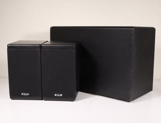 KLH 9900 Speaker System Satellites and Passive Subwoofer-Speakers-SpenCertified-vintage-refurbished-electronics