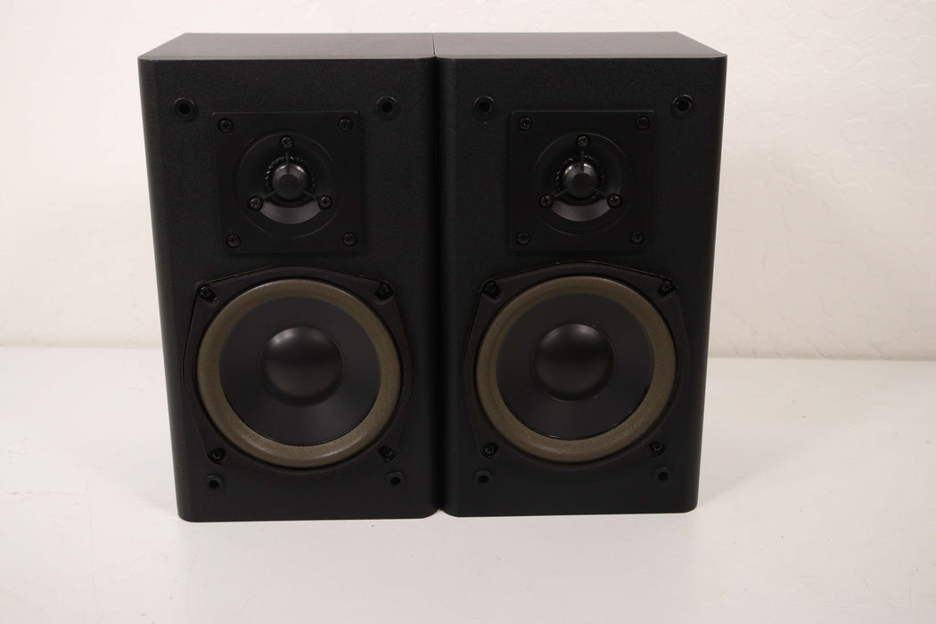 KLH AV-1001B Small Bookshelf Speaker Pair 8 Ohms 5-100 Watts-Speakers-SpenCertified-vintage-refurbished-electronics