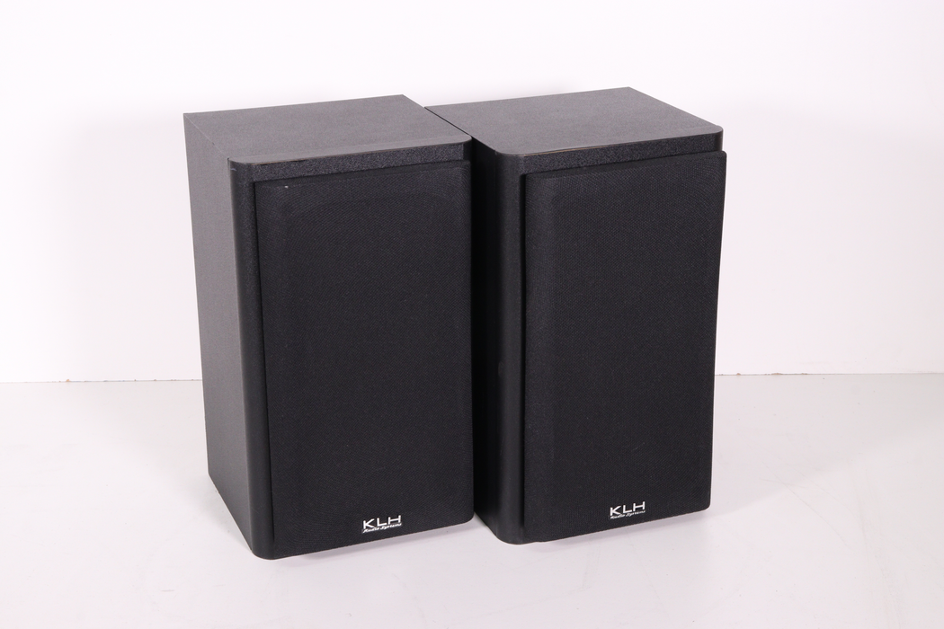 KLH AV-1001B Speakers (Pair)-Speakers-SpenCertified-vintage-refurbished-electronics