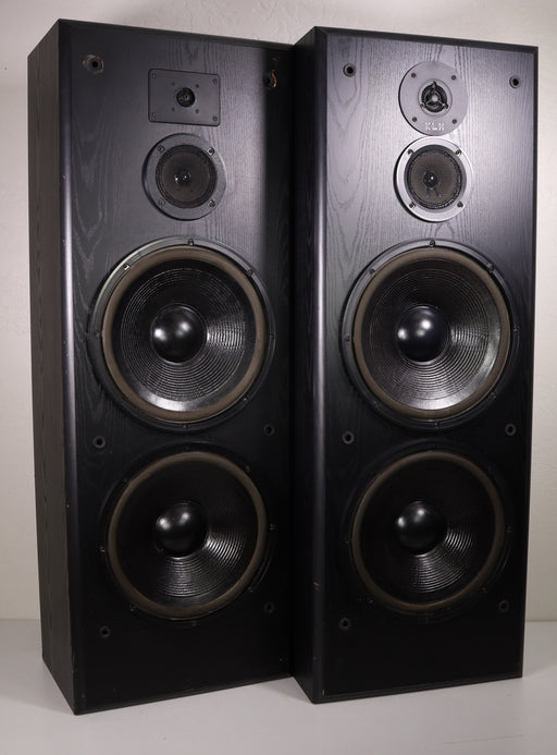 KLH AV-5001 4 Way Home Stereo Speaker System 8 Ohms 5-350 Watts (Excellent Sound)-Speakers-SpenCertified-vintage-refurbished-electronics
