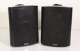 KLH Audio Systems C130B 8 Ohm 130 Watt Speaker Pair with Wall Mount Black-Speakers-SpenCertified-vintage-refurbished-electronics