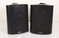 KLH Audio Systems C130B 8 Ohm 130 Watt Speaker Pair with Wall Mount Black