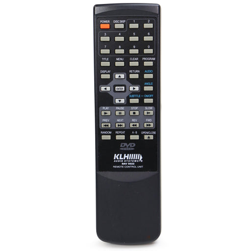 KLH DAV 5022 Remote Control for DVD Player Model DAV5022-Remote-SpenCertified-refurbished-vintage-electonics