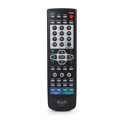 KLH Digital RC-360H Remote Control for DVD Player Model DVD8350 and More-Remote-SpenCertified-refurbished-vintage-electonics