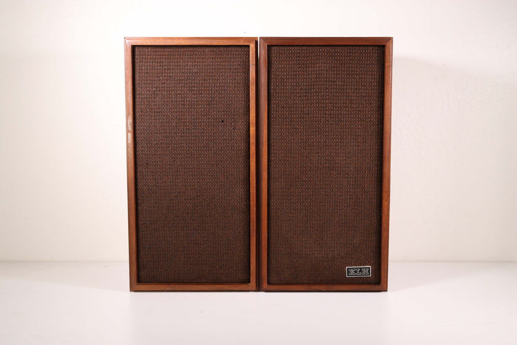 KLH Model Seventeen Acoustic Suspension Loudspeaker System Bookshelf Pair 17-Speakers-SpenCertified-vintage-refurbished-electronics