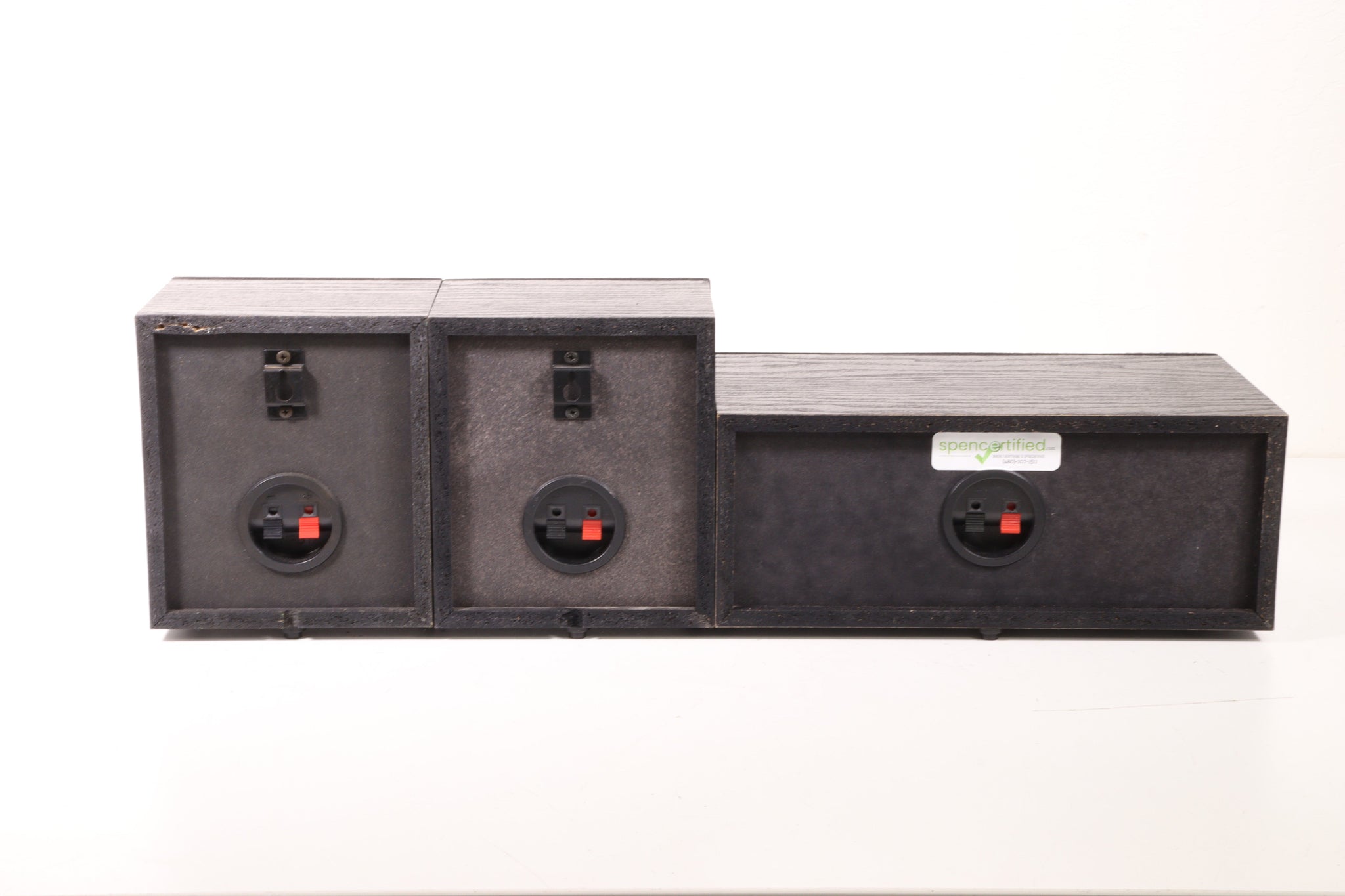 KLH Small Bookshelf Speaker Pair or 3 Channel Set