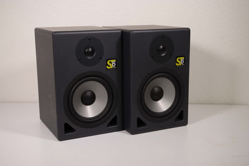 KRK ST6 Studio Monitor Speaker Pair Set System Bookshelf-Speakers-SpenCertified-vintage-refurbished-electronics