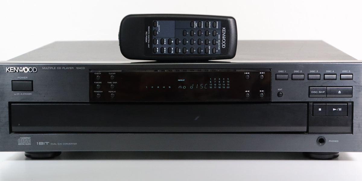Kenwood-104CD-5-Disc-CD-Player