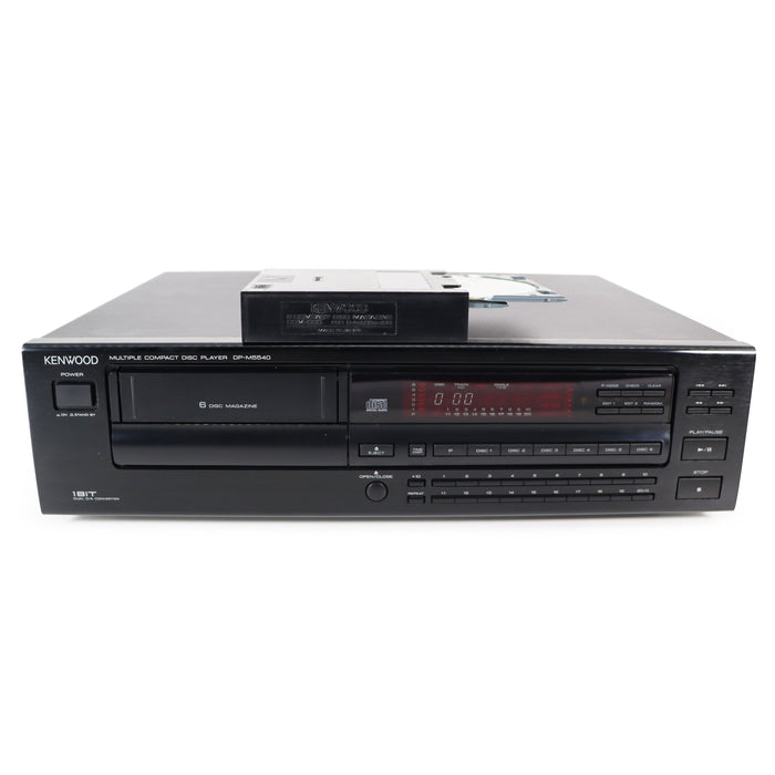 Kenwood DP-M5540 6-Disc Cartridge Magazine Style CD Player w/ Plus 1 Single Compact Disc Loader-Electronics-SpenCertified-refurbished-vintage-electonics